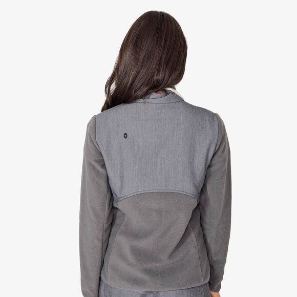 Figs Ferrier Fleece Jacket in Graphite Size XS - Picture 2 of 5